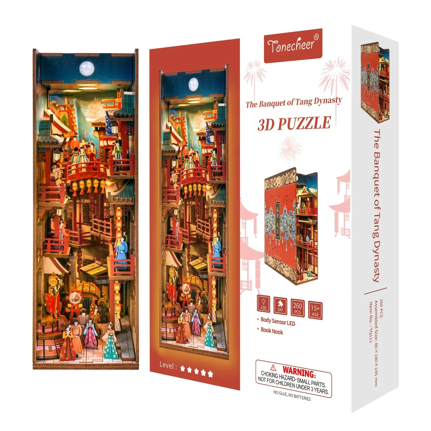 BOOK NOOK KIT - DIY- The banquet of Tang Dynasty