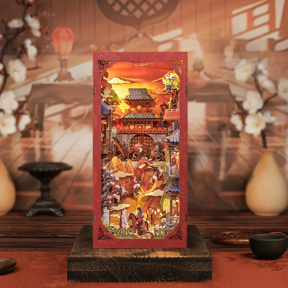 BOOK NOOK KIT - DIY - The Legend of Mulan