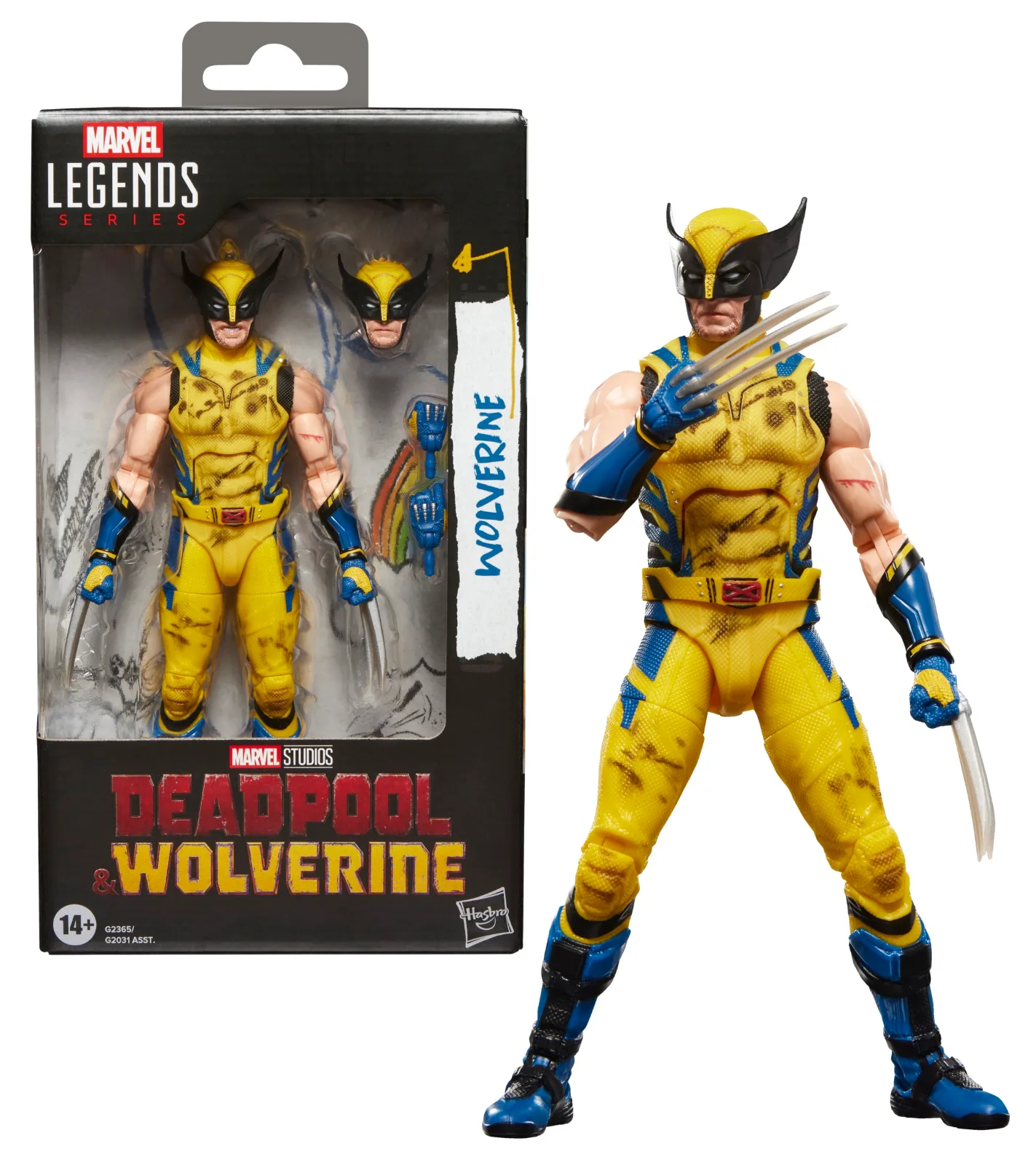 DEADPOOL & WOLVERINE - Rozsomák - Legends Series figura