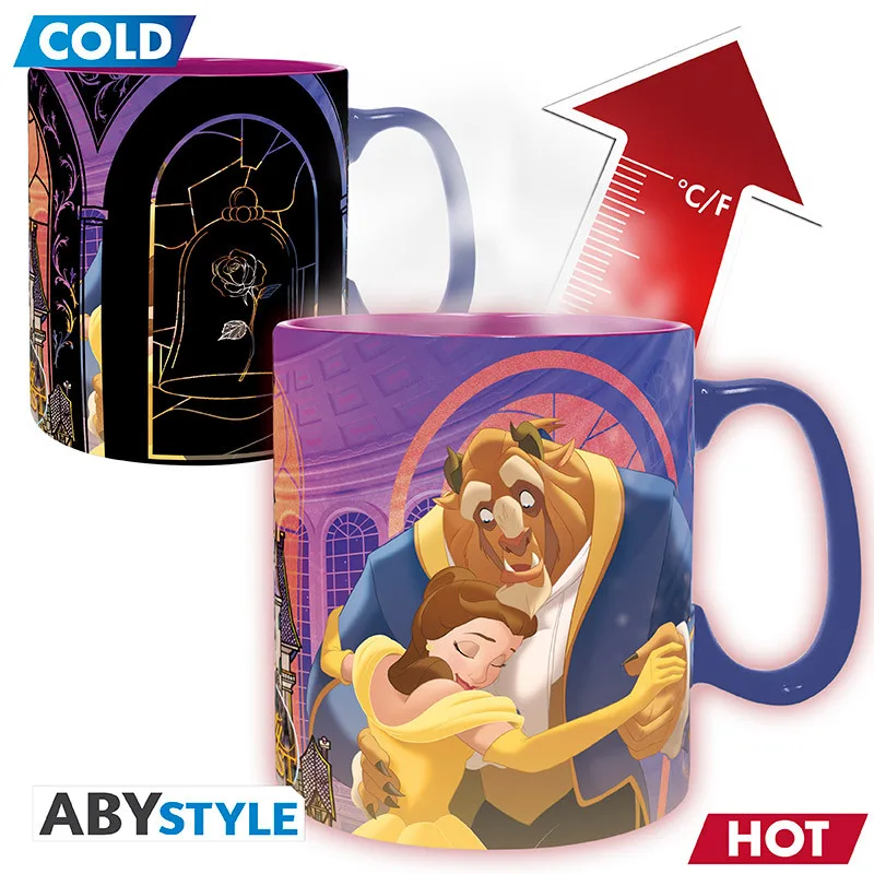 DISNEY - Beauty and the Beast - Hőre változó bögre