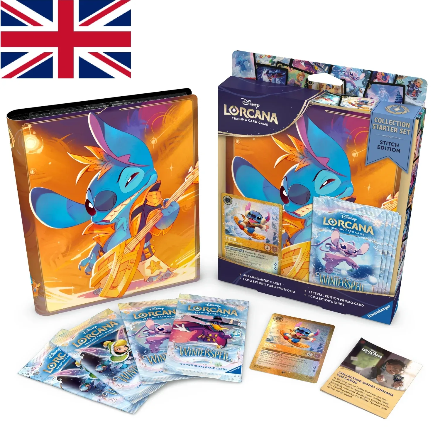 DISNEY - Lorcana -Trading Cards Starter Set Stitch Edition -EN