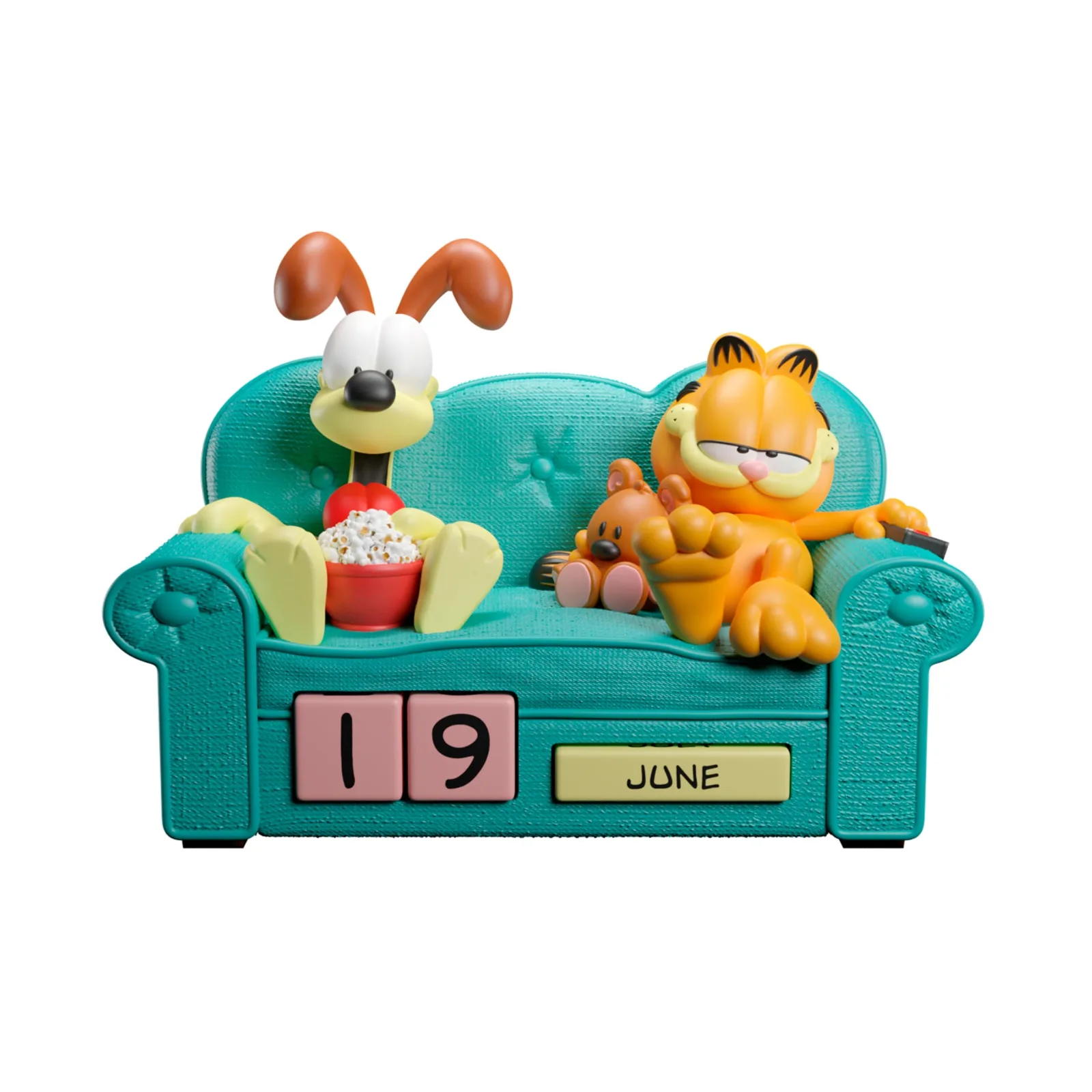 GARFIELD - 3D Öröknaptár