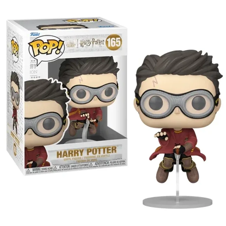 HARRY POTTER 3 - POP Movies N° 165 - Harry with Broom (Quidditch)