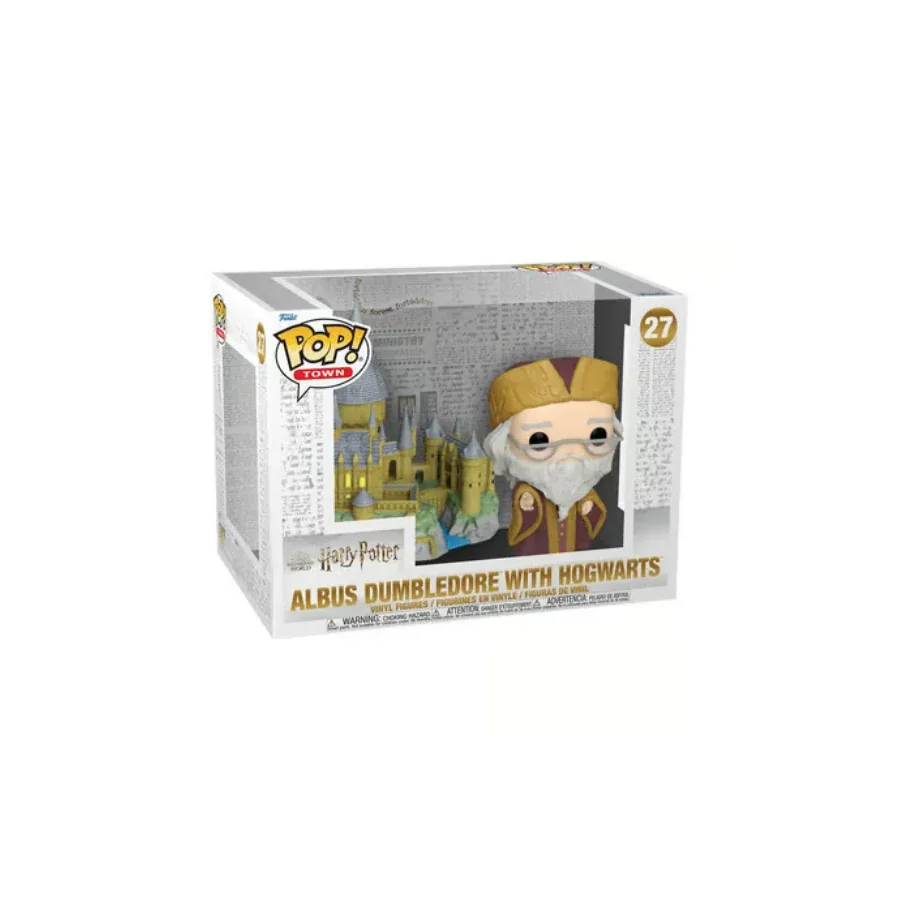 HARRY POTTER 3 - POP Movies N° 27 - Dumbledore wioth Hogwarts