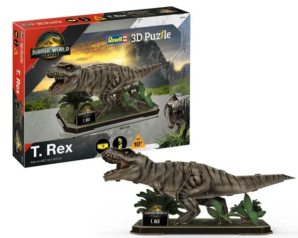 JURASSIC WORLD - T-Rex - Puzzle 3D