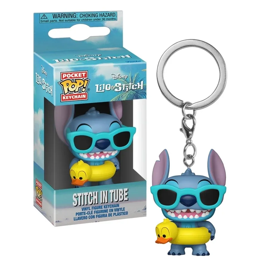 LILO & STITCH - Pocket Pop Kulcstartó - Stitch in Tube