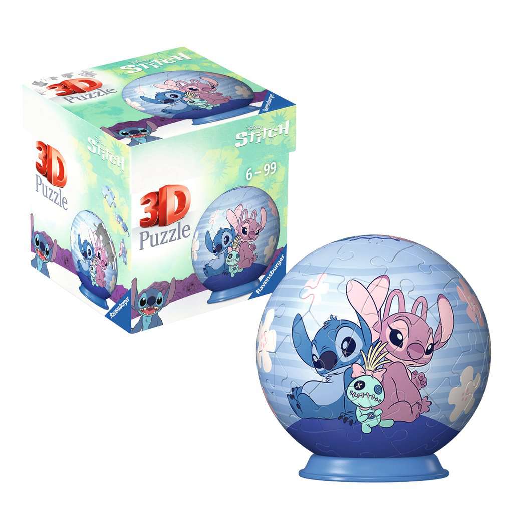 LILO & STITCH - Stitch & Angel - 3D Puzzle