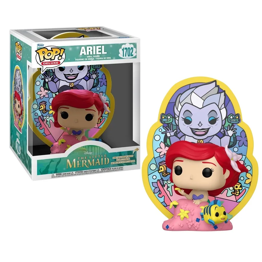 LITTLE MERMAID - POP Deluxe N° 1702 - Ariel (Stained Glass)