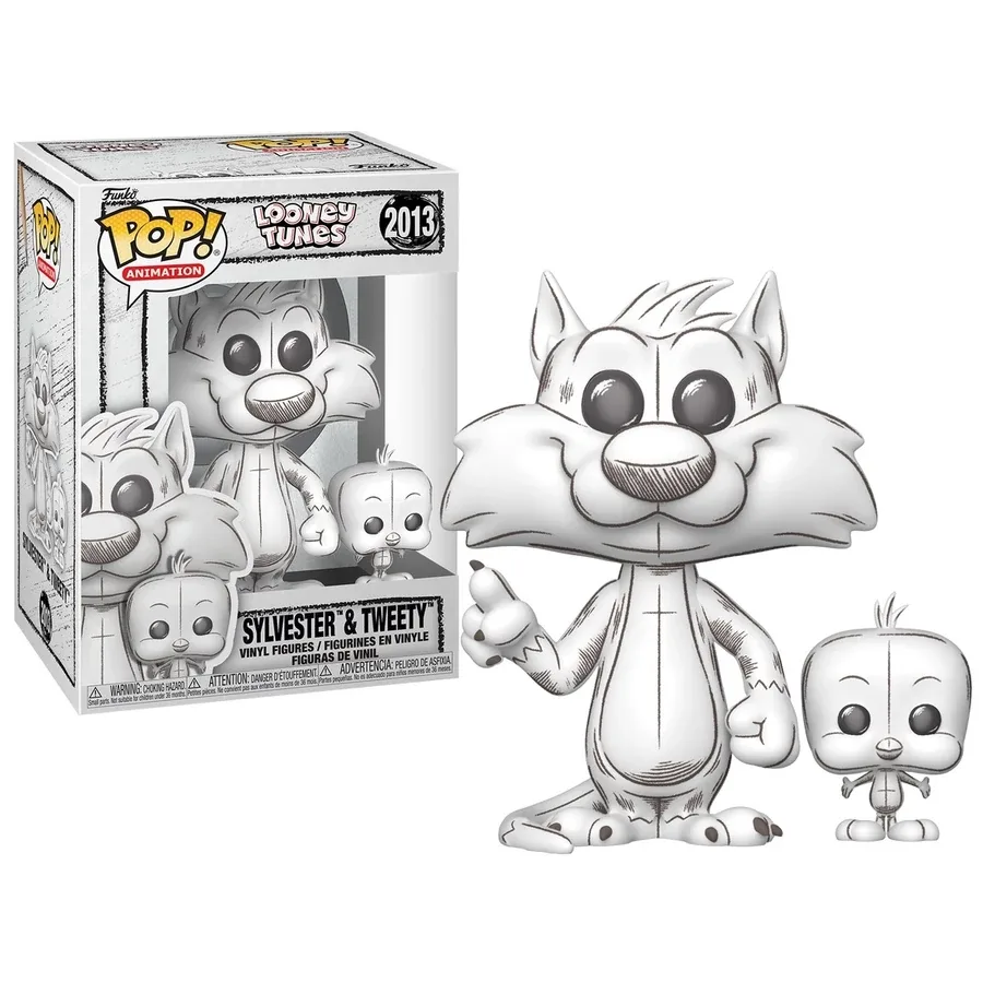 LOONEY TUNES - POP & Buddy N° 2013 -Sylvester & Tweety (Sketched Deco)