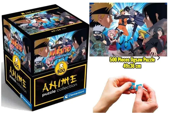 NARUTO SHIPPUDEN - Confrontation - Cube Puzzle