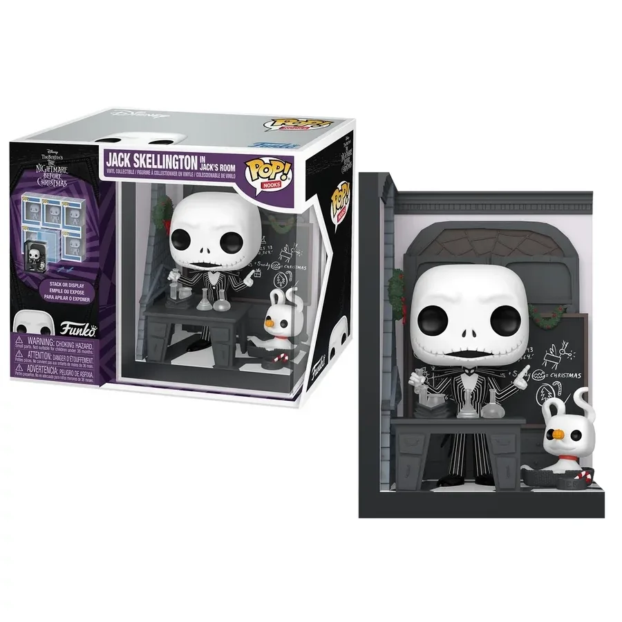 NIGHTMARE BEFORE CHRISTMAS - POP Nooks - Jack Skellington's Room