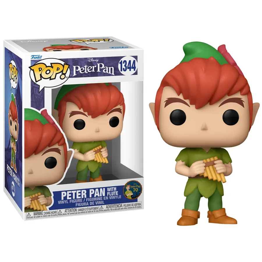 PETER PAN "70TH ANNIVERSARY" - POP N° 1344 - Peter with Flute