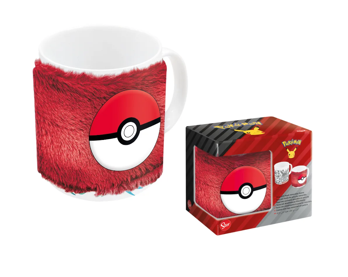 POKEMON - Pokéball - Plüss bögre