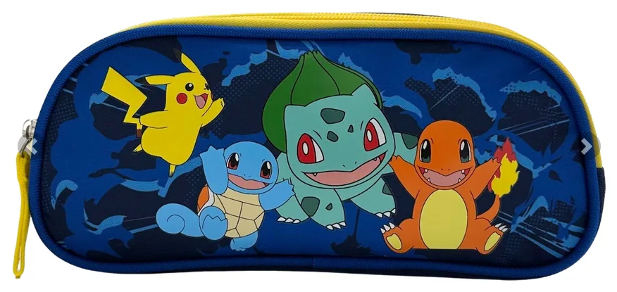 POKEMON - Starter - Dupla Tolltartó
