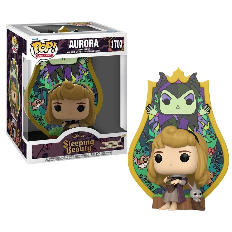 SLEEPING BEAUTY - POP Deluxe N° 1703 - Aurora (Stained Glass)