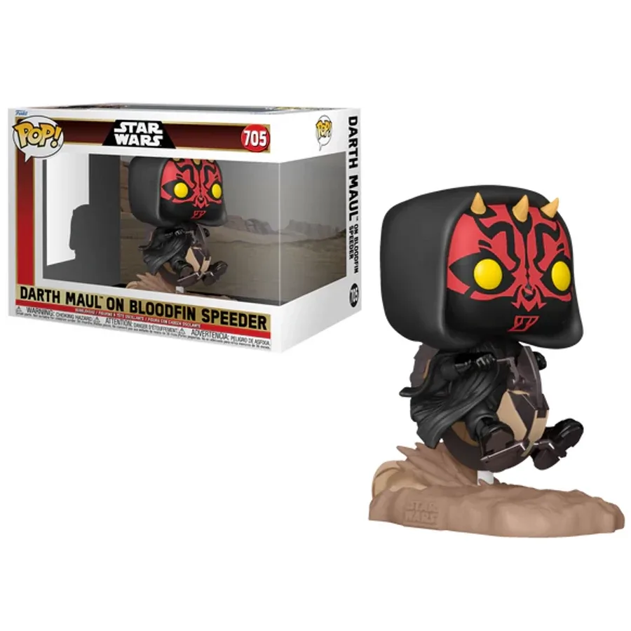 STAR WARS - POP Movies N° 705 - Darth Maul on Bloodfin