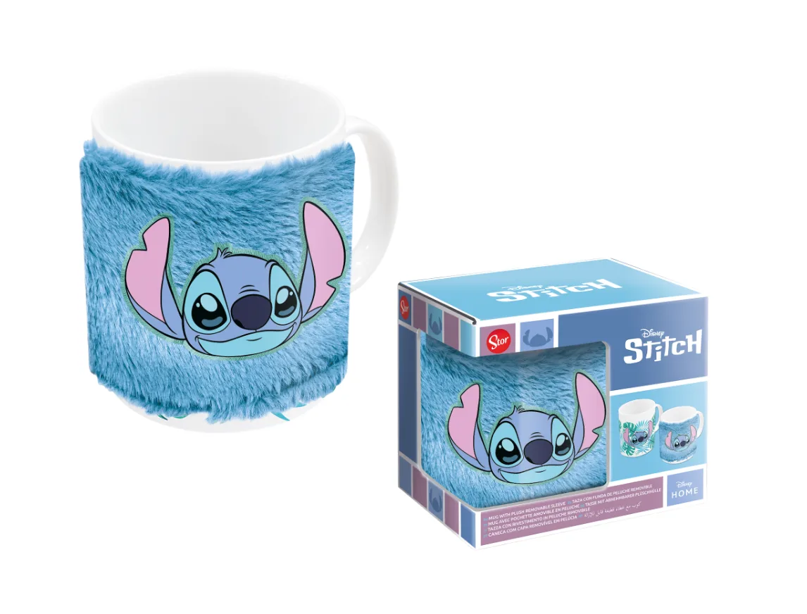 STITCH - Plüss bögre