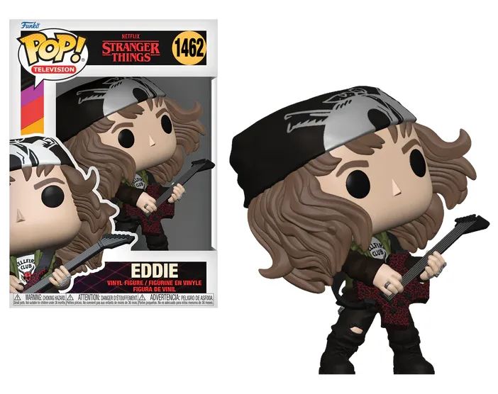 STRANGER THINGS S4 - POP TV N° 1462 - Hunter Eddie with Guitar