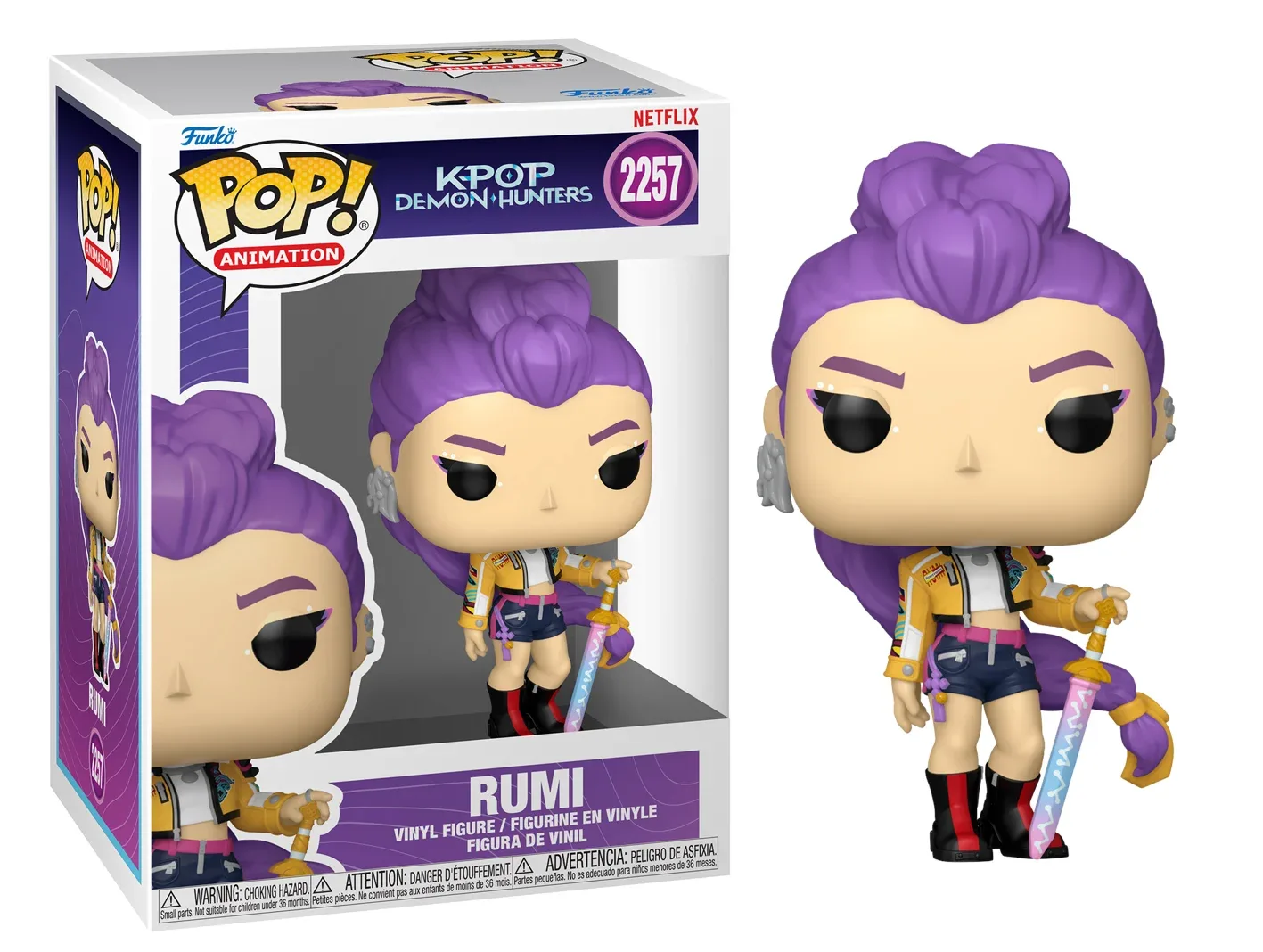 KPOP DEMON HUNTERS - POP Animation N° 2257 - Rumi