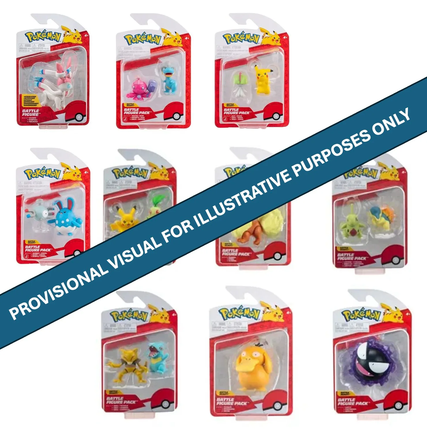 POKEMON - Battle Figura