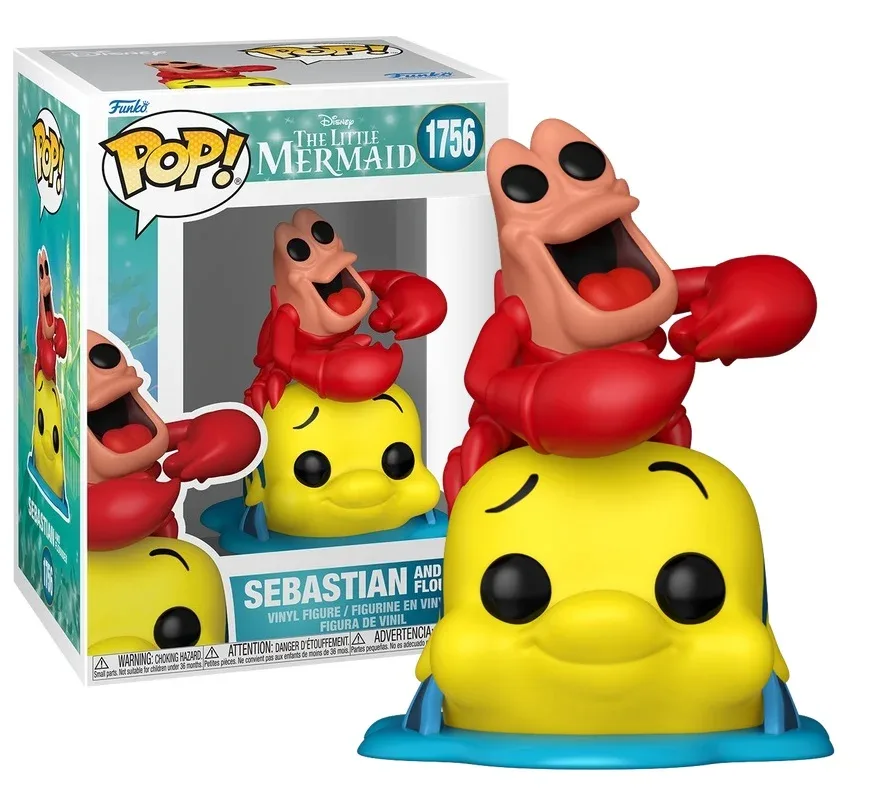 THE LITTLE MERMAID - POP Disney N° 1756 - Sebastian & Flounder