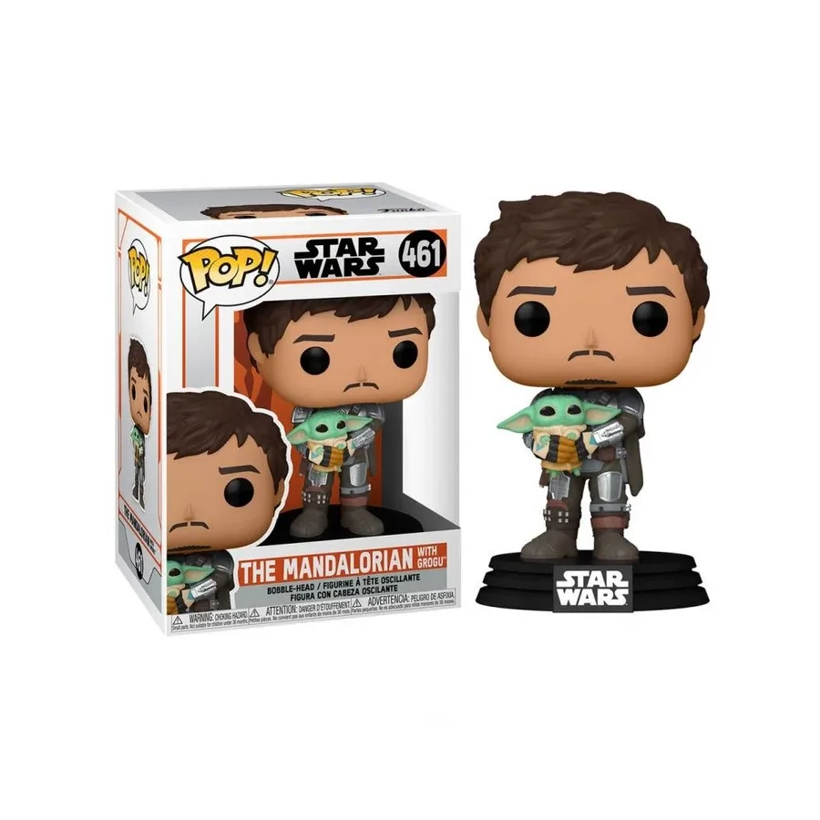 THE MANDALORIAN - POP N° 461 - Mando Holding Child